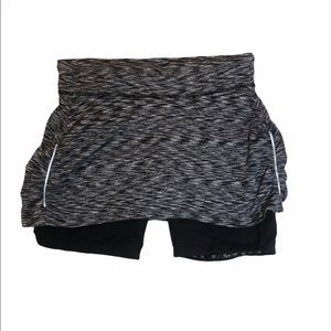Athleta Spacedye Contender 2 in 1 Skort